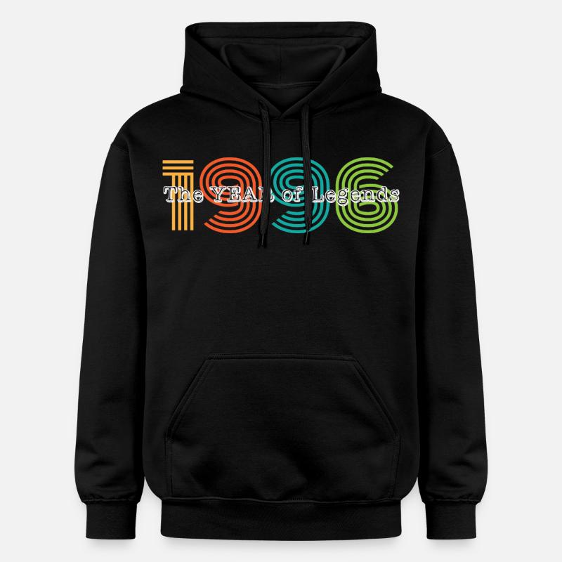 30e anniversaire du millésime 1996 - Sweat à capuche Softstyle® Gildan Unisexe - noir