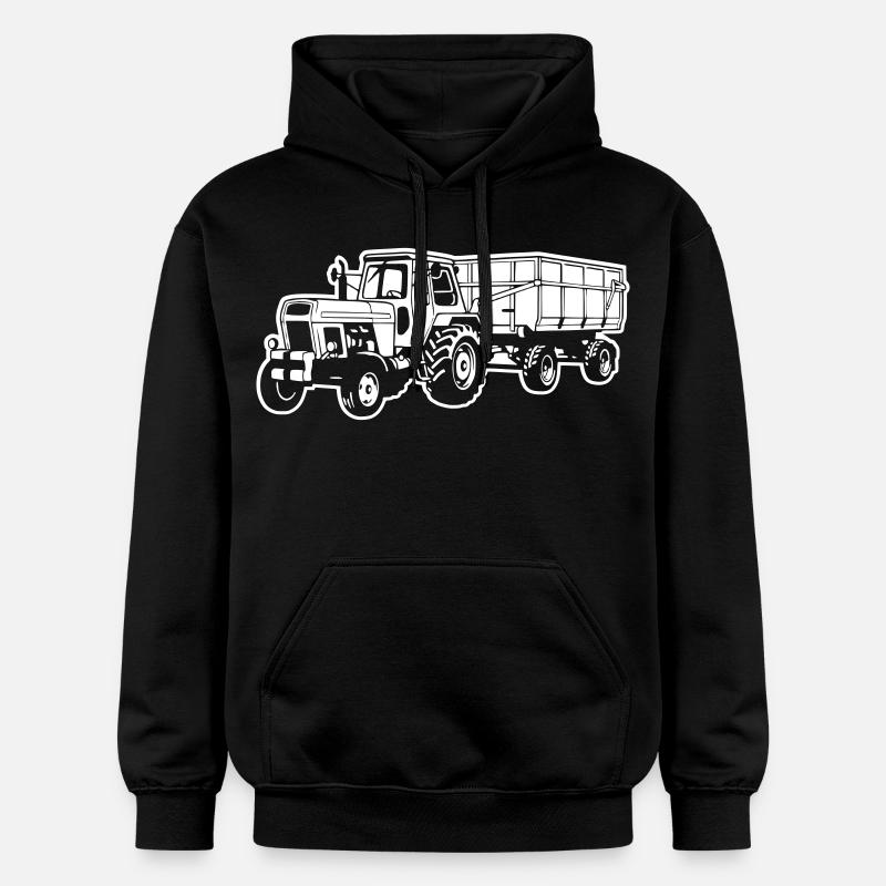 ZT300 avec HW80 (Image différente) - Sweat à capuche Softstyle® Gildan Unisexe - noir