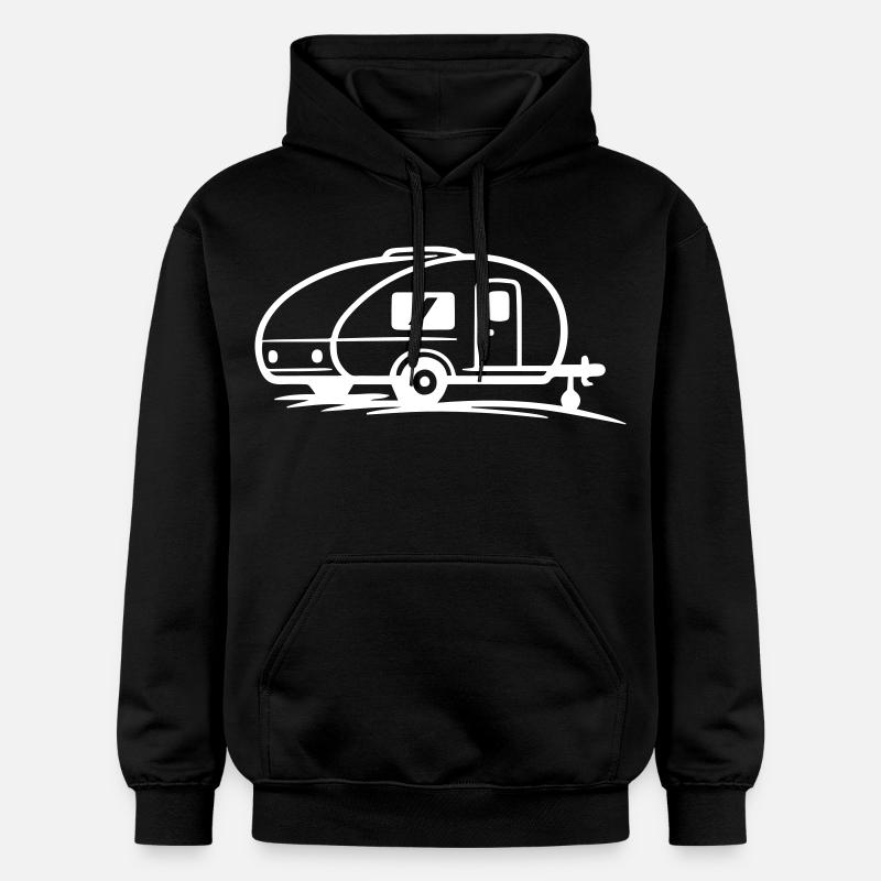 Remorque de camping - Sweat à capuche Softstyle® Gildan Unisexe - noir
