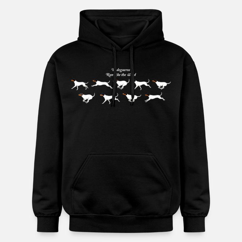 Les Bodegueros courent comme le vent - Sweat à capuche Softstyle® Gildan Unisexe - noir