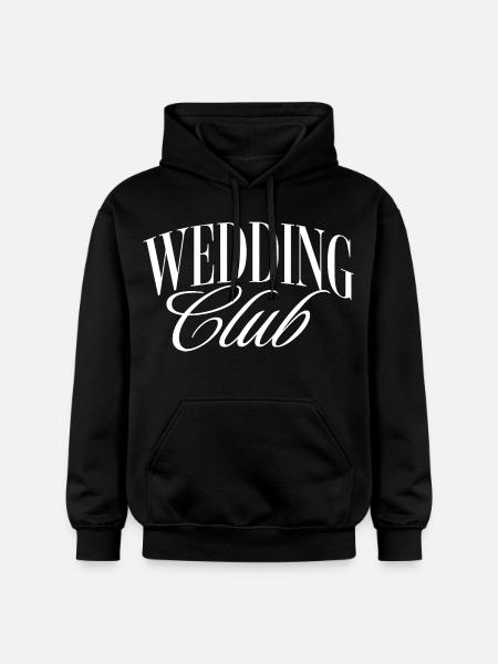 Wedding Club - Gildan Unisex Softstyle® Midweight Hoodie - black