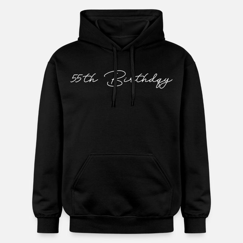 55e anniversaire - Sweat à capuche Softstyle® Gildan Unisexe - noir