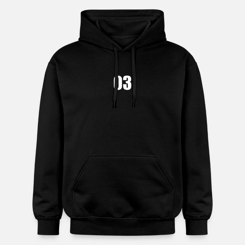 03 - Sweat à capuche Softstyle® Gildan Unisexe - noir