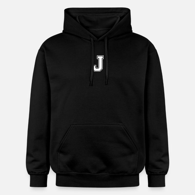 j - Sweat à capuche Softstyle® Gildan Unisexe - noir