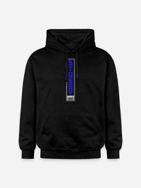 Stussy T-Shirt - Gildan Softstyle® Midweight unisex-hoodie - sort