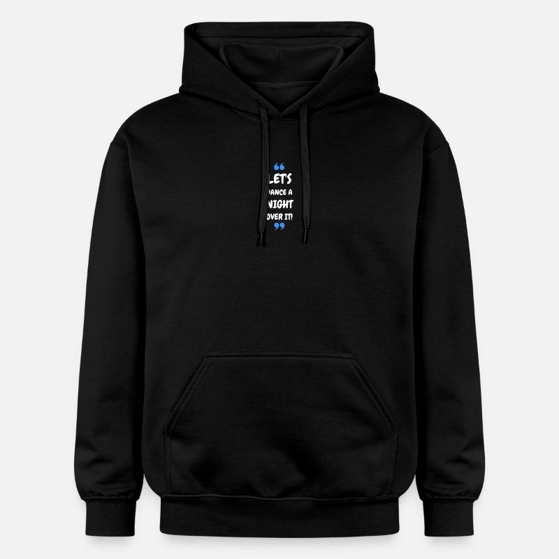 Dansons une nuit dessus ! - Sweat à capuche Softstyle® Gildan Unisexe - noir