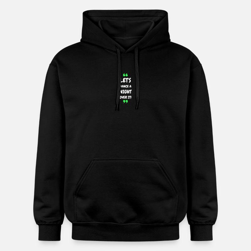 Dansons une nuit dessus ! - Sweat à capuche Softstyle® Gildan Unisexe - noir