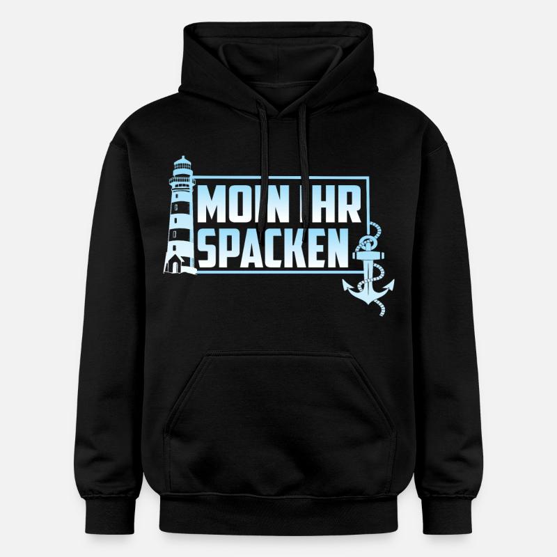 MOIN VOTRE SPACKEN - Sweat à capuche Softstyle® Gildan Unisexe - noir