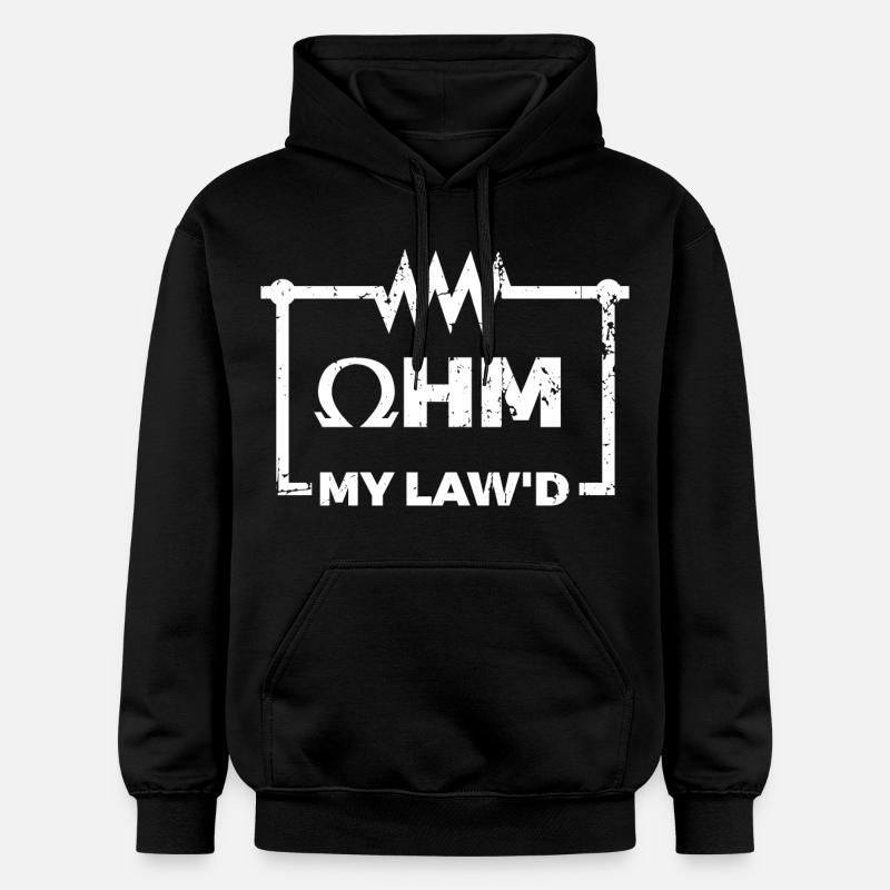 Loi de l’OHM - Sweat à capuche Softstyle® Gildan Unisexe - noir