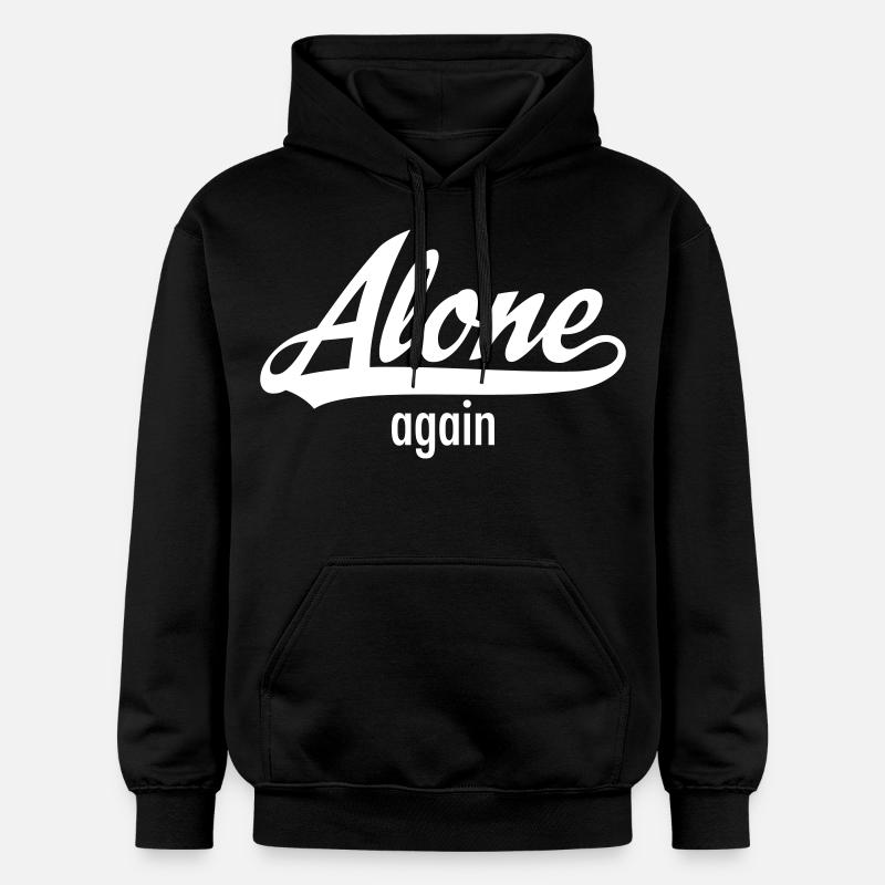 Alone Again - Single Statement - Sweat à capuche Softstyle® Gildan Unisexe - noir