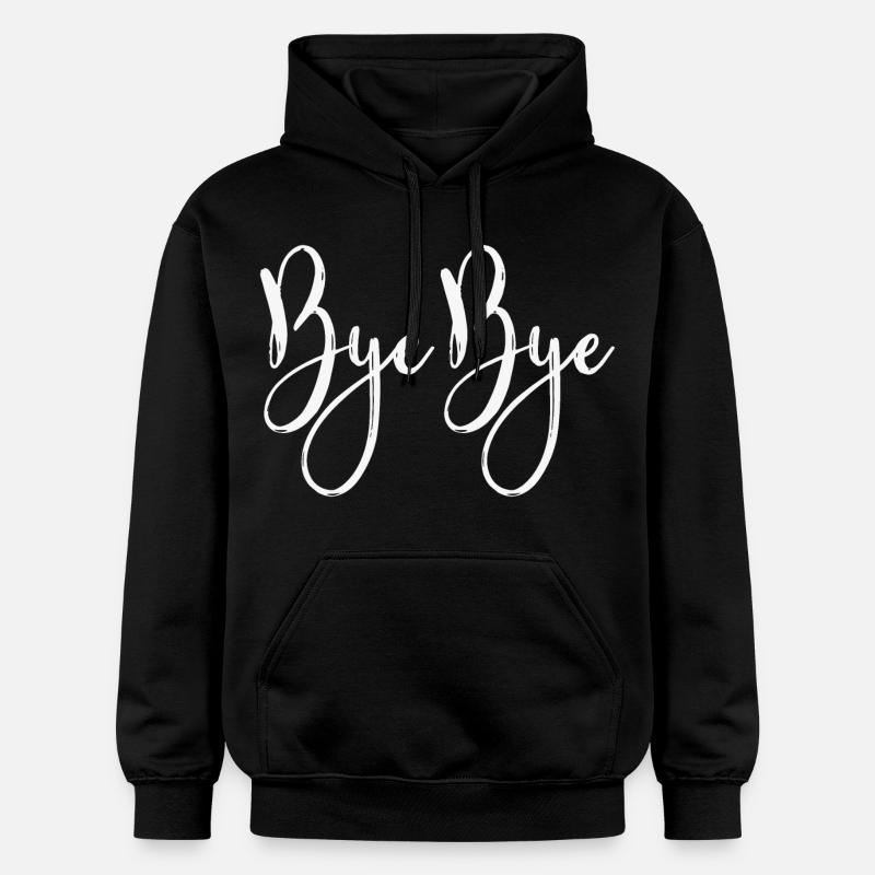 Bye bye - Sweat à capuche Softstyle® Gildan Unisexe - noir