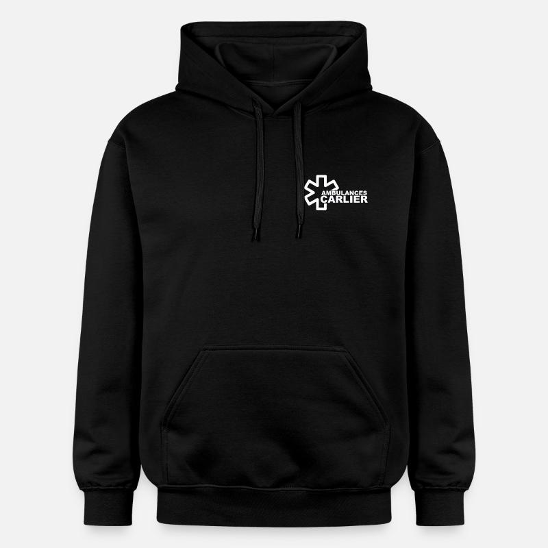 transBlanc - Sweat à capuche Softstyle® Gildan Unisexe - noir