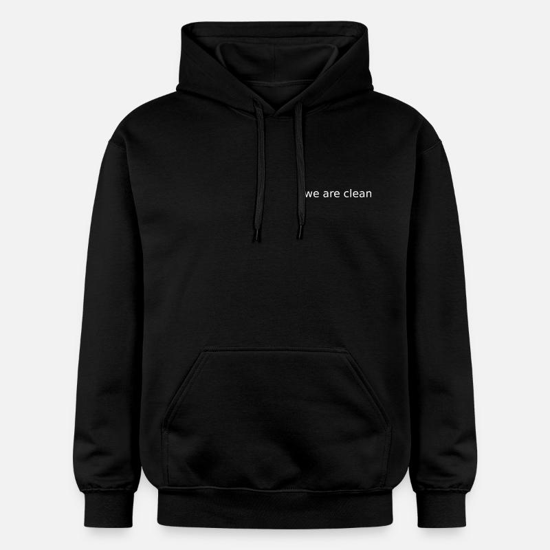 Nous sommes propres - Sweat à capuche Softstyle® Gildan Unisexe - noir