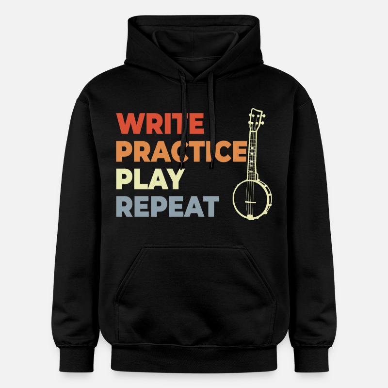 Banjo Motivation - Sweat à capuche Softstyle® Gildan Unisexe - noir