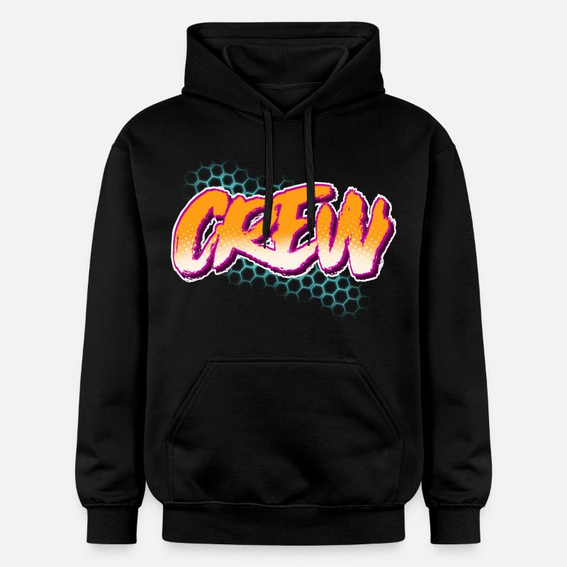 Équipage - Sweat à capuche Softstyle® Gildan Unisexe - noir
