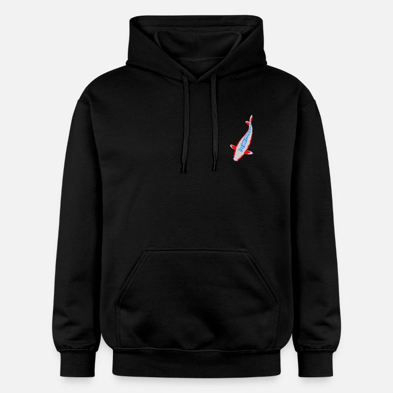 Koi - Nishikigoi - Sweat à capuche Softstyle® Gildan Unisexe - noir