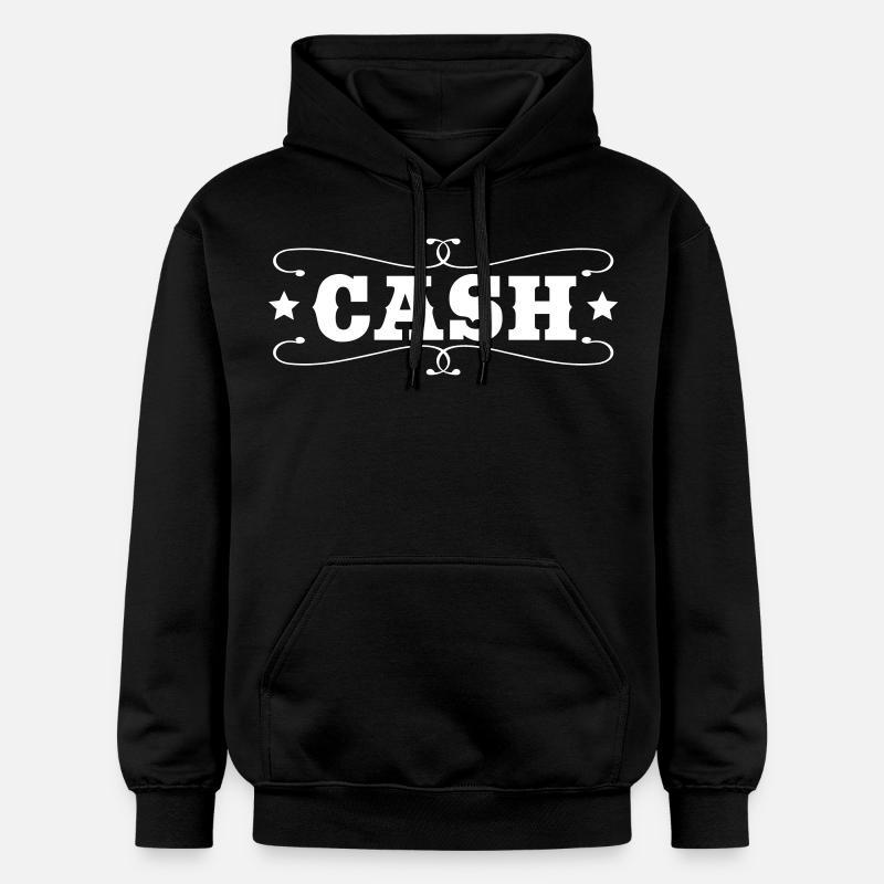 Argent - Sweat à capuche Softstyle® Gildan Unisexe - noir