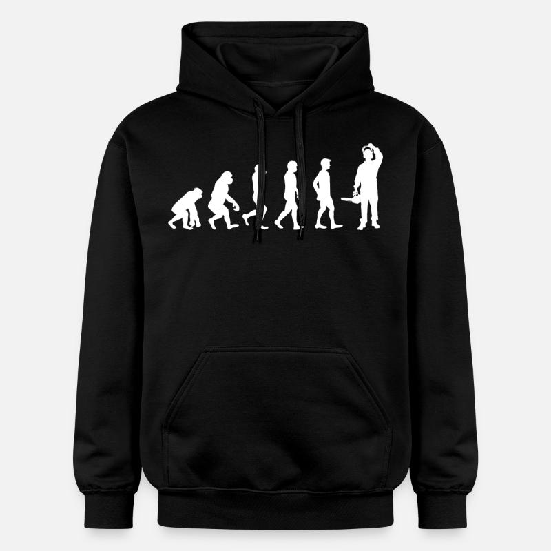 Evolution du bois / BOIS / - Sweat à capuche Softstyle® Gildan Unisexe - noir