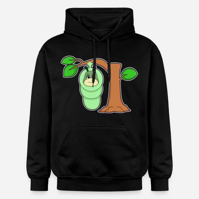 Sac de couchage Caterpillar - Sweat à capuche Softstyle® Gildan Unisexe - noir