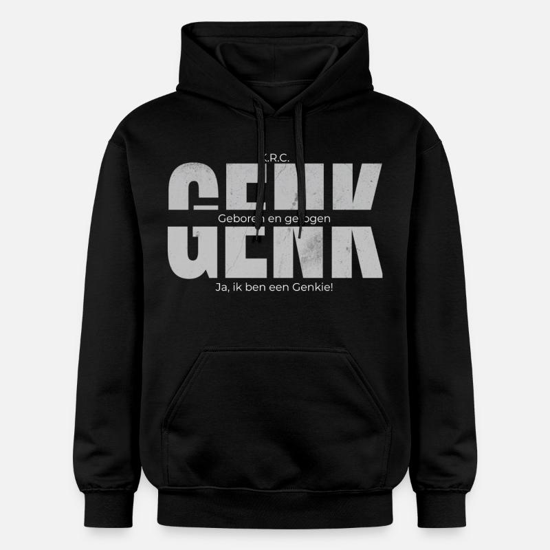 Né et élevé - Sweat à capuche Softstyle® Gildan Unisexe - noir