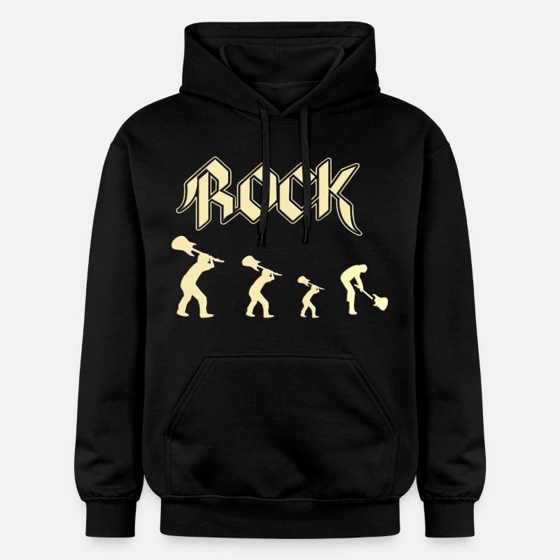 rock - Sweat à capuche Softstyle® Gildan Unisexe - noir