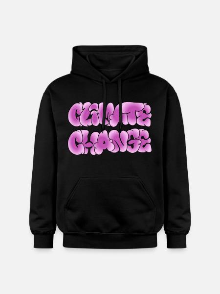 Klima-Wandel, Climate Change, Climachange - Gildan Unisex Softstyle® Midweight Hoodie - Schwarz