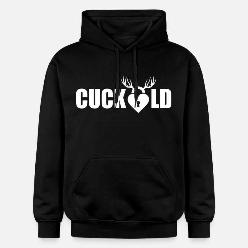 Cuckold - Sweat à capuche Softstyle® Gildan Unisexe - noir