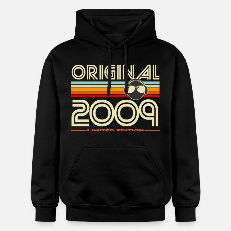 Original 2009 Édition rétro - Sweat à capuche Softstyle® Gildan Unisexe - noir