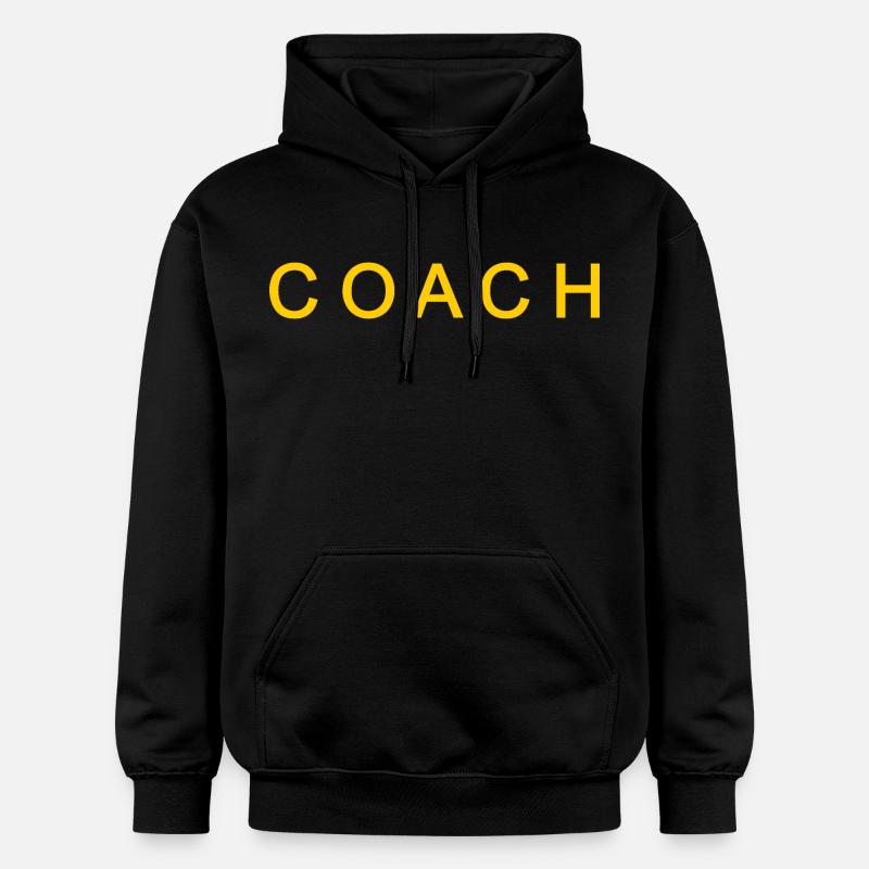 Coach - Sweat à capuche Softstyle® Gildan Unisexe - noir