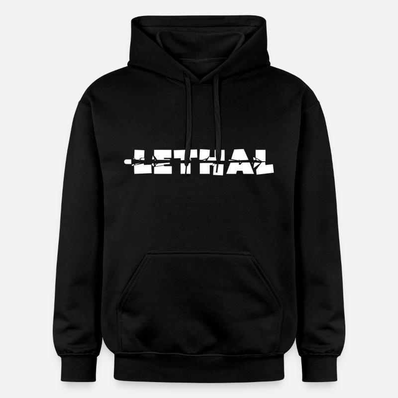 Létal - Sweat à capuche Softstyle® Gildan Unisexe - noir