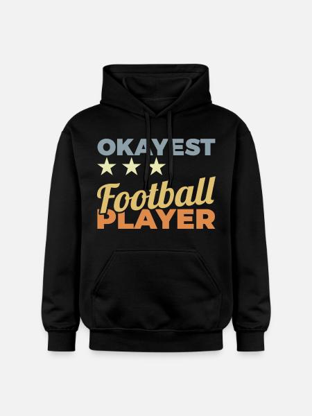 Average American Footballer - Gildan Unisex Softstyle® Midweight Hoodie - black