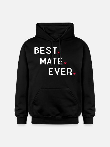 Best friend - Gildan Unisex Softstyle® Midweight Hoodie - black