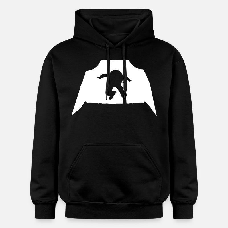 Parachutisme - Parachutisme - Sweat à capuche Softstyle® Gildan Unisexe - noir