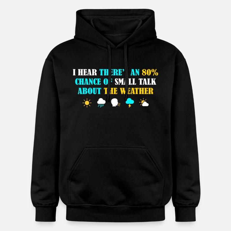 Graphique introverti introverti - Sweat à capuche Softstyle® Gildan Unisexe - noir