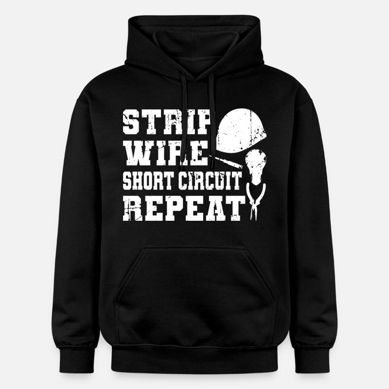 Devis d’ingénieur électricien - Sweat à capuche Softstyle® Gildan Unisexe - noir