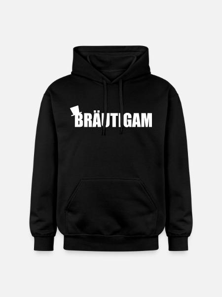 Bräutigam - Gildan Unisex Softstyle® Midweight Hoodie - Schwarz