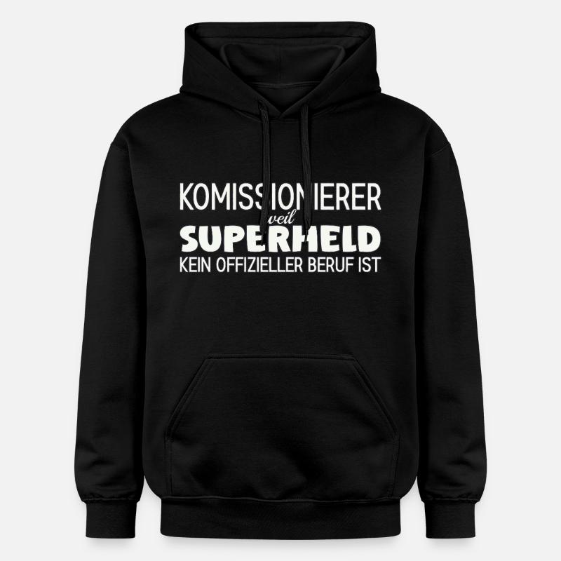 Picker Super-héros - Sweat à capuche Softstyle® Gildan Unisexe - noir
