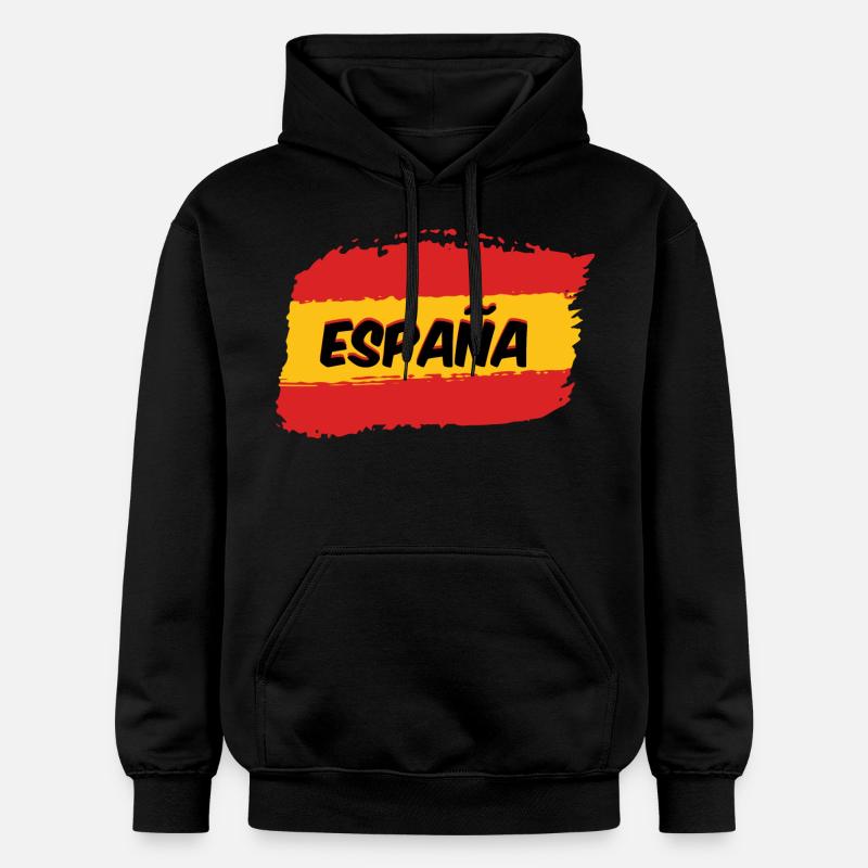 Drapeau espagnol - Sweat à capuche Softstyle® Gildan Unisexe - noir
