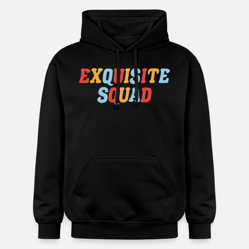 Graphique de l’escouade - Sweat à capuche Softstyle® Gildan Unisexe - noir