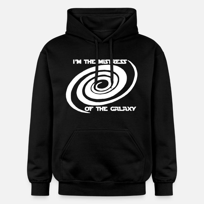 Maîtresse de la galaxie - Sweat à capuche Softstyle® Gildan Unisexe - noir