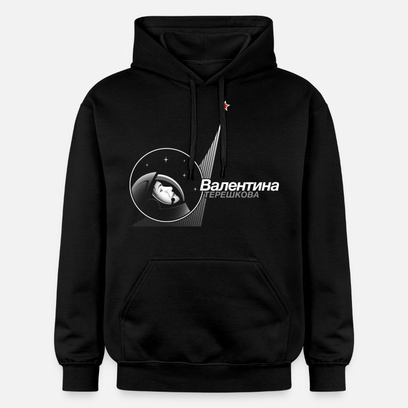 VALENTINA - Sweat à capuche Softstyle® Gildan Unisexe - noir