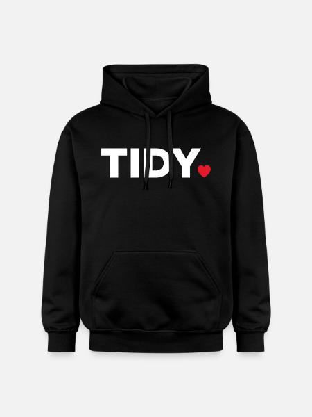 Tidy - Gildan Unisex Softstyle® Midweight Hoodie - black
