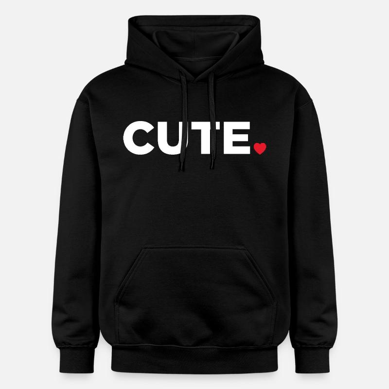 Niedlich - Gildan Unisex Softstyle® Midweight Hoodie - Schwarz