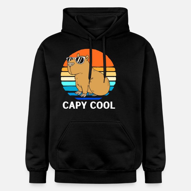 Capibara Capybara - Sweat à capuche Softstyle® Gildan Unisexe - noir