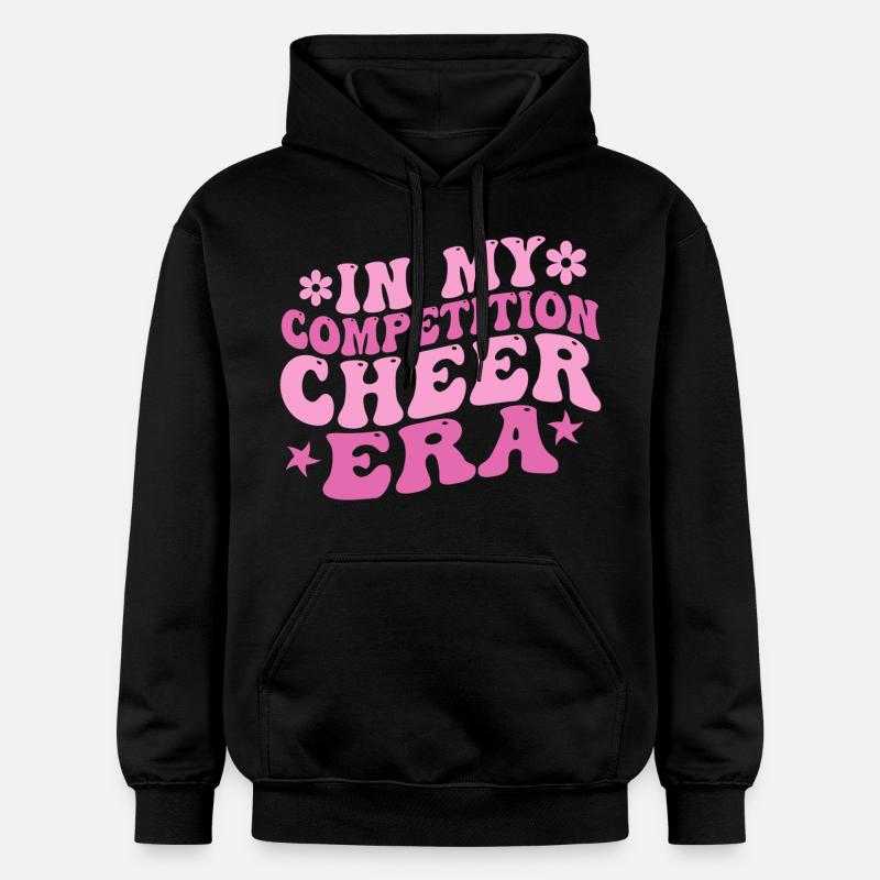 In My Competition Cheer Era - Sweat à capuche Softstyle® Gildan Unisexe - noir