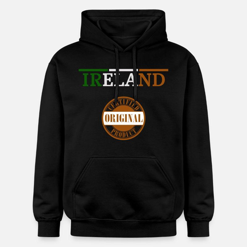 Drapeau de l’Irlande, Irish Pride - Sweat à capuche Softstyle® Gildan Unisexe - noir
