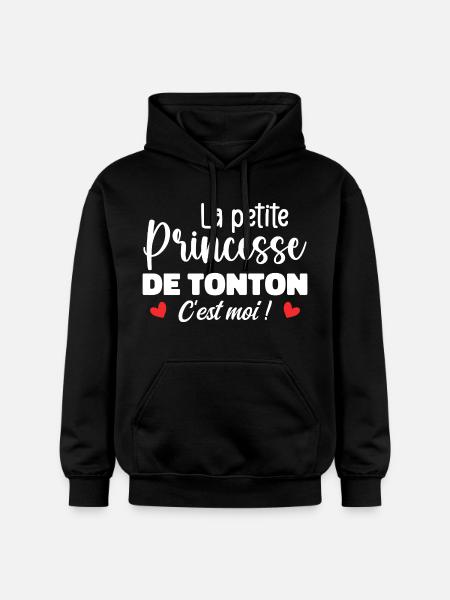Uncle's Little Princess - Gildan Unisex Softstyle® Midweight Hoodie - black