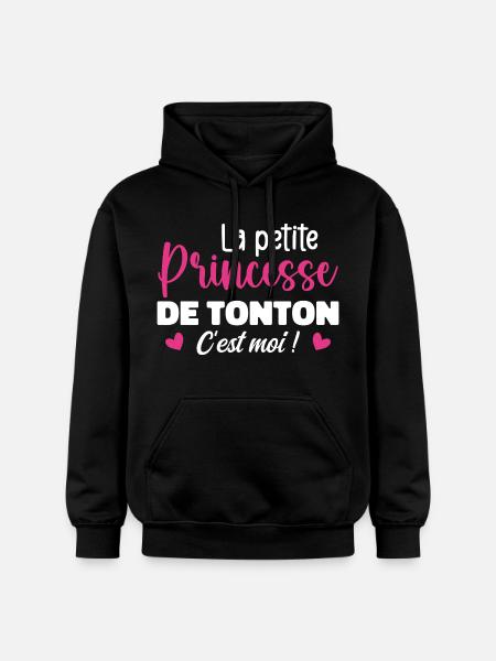 Uncle's Little Princess - Gildan Unisex Softstyle® Midweight Hoodie - black
