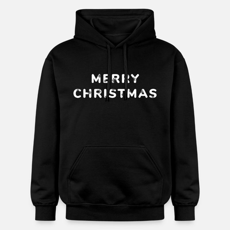 Joyeux Noël : style festif - Sweat à capuche Softstyle® Gildan Unisexe - noir