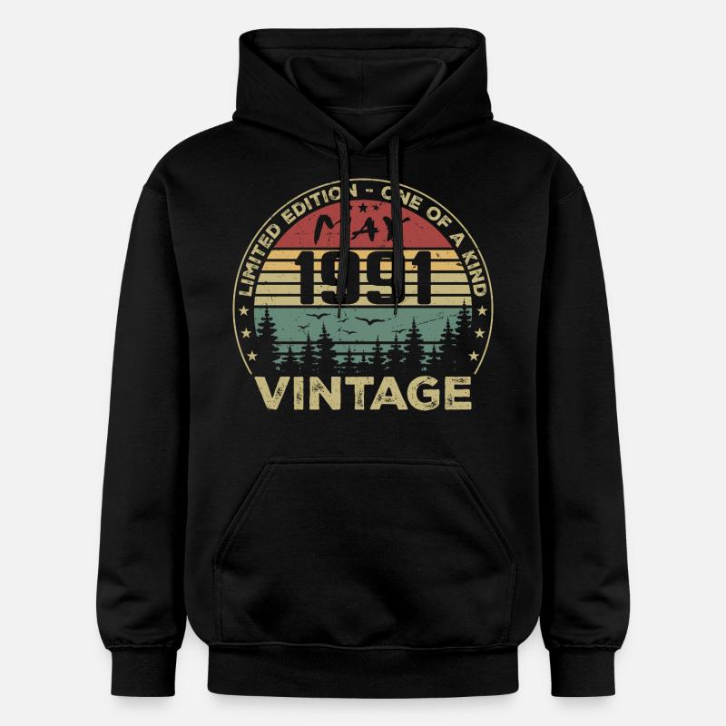 May 1991 - May 1991 - Gildan Unisex Softstyle® Midweight Hoodie - black